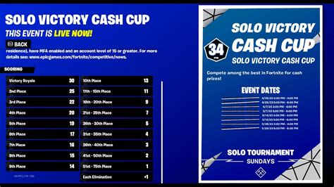 Solo Victory Cash Cup Qual Youtube