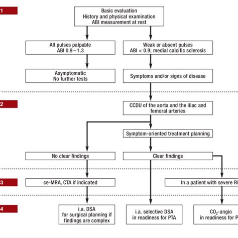 Algorithm For The Treatment Of Patients With Critical Limb Ischemia