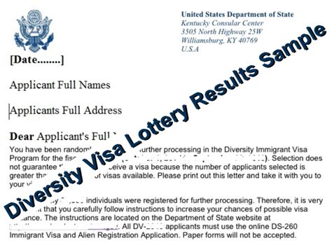 Dv Lottery Results Finally Out How To Check Your Diversity Visa