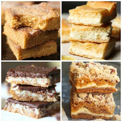 20 Easy And Delicious Cookie Bar Recipes School Lunchbox Snacks