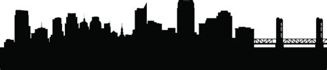 Sacramento California City Skyline Silhouette Vektorgrafik Och Fler