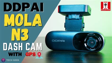 DDPAI MOLA N3 Dash Cam With GPS Advance Driving Assistance System