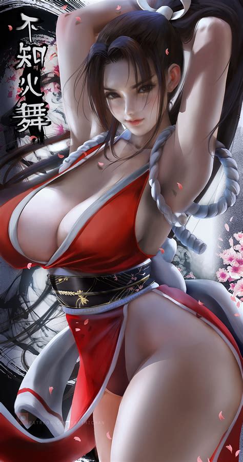 Fantasy Girl Mai Shiranui Fatal Fury King Of Fighters Snk Video Games Video Game