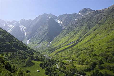 The Pyrenees Mountain Range In France