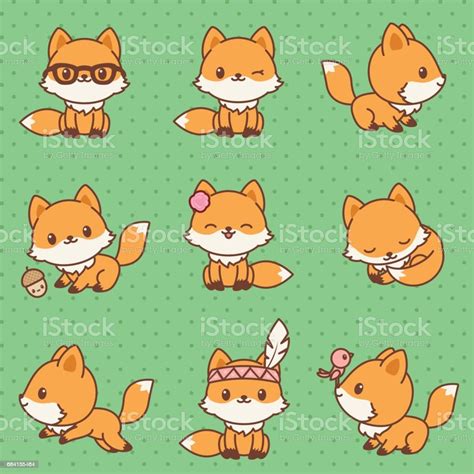 Zorro Kawaii Para Colorear - páginas para colorear