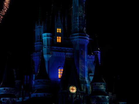 Blue Green Castle Night Wishes By Wdwparksgal Stock On Deviantart