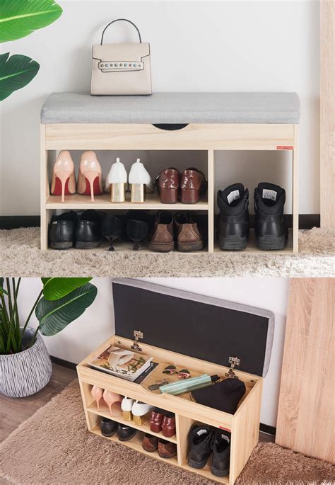 Our list below includes photo examples. Modern-Minimalist-Entryway-Bench-With-Shoe-Storage-And ...