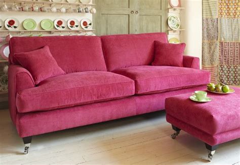 Florence Large Sofa In Vogue Pistachio Sofa Workshop Pink Living