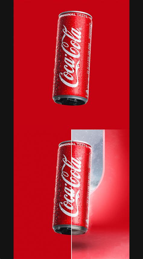 Coca Cola Matte Painting On Behance