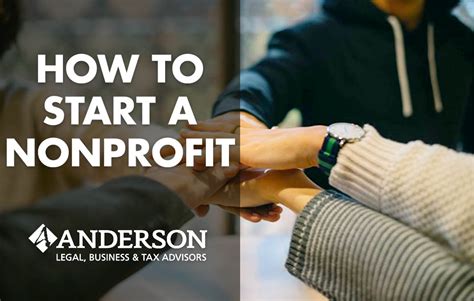 How to Start a Nonprofit - Anderson Advisors | Asset Protection & Tax ...