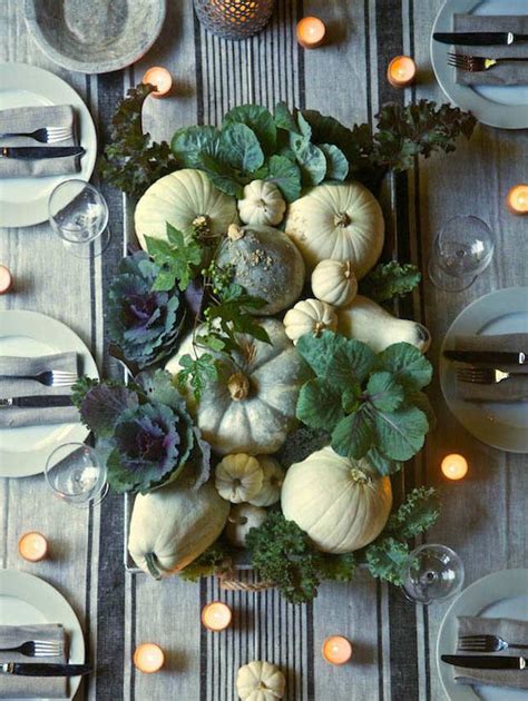 Stunning Autumnal Centerpiece 10 Thanksgiving Table Settings Tinyme