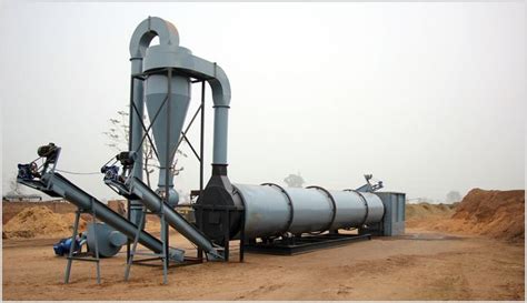 Rotary Drum Dryer Dry The Wet Content Of Different Raw Materials Which