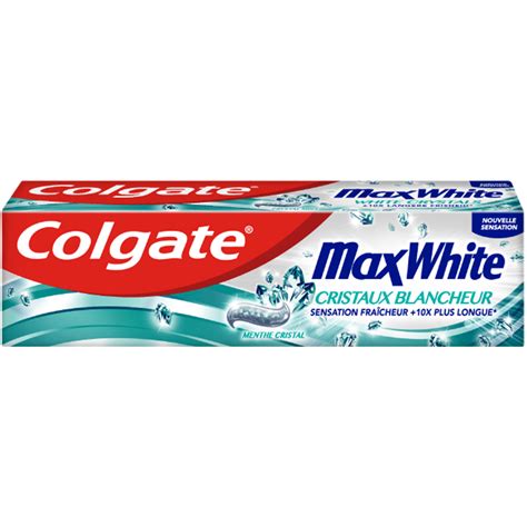Dentifrice Colgate® Max White Cristaux Blancheur