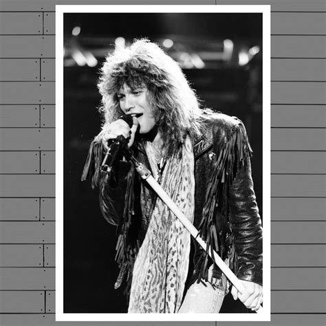 Jon Bon Jovi Vintage Performing Live Photo Housewarming T Etsy