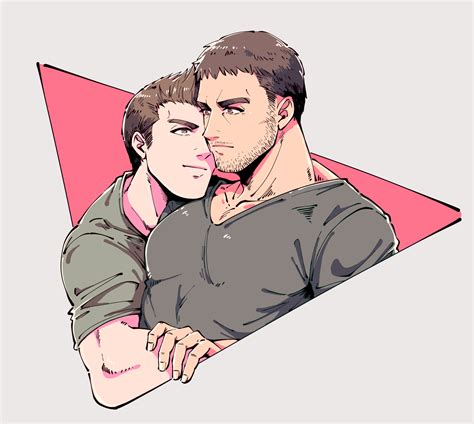 Resident Evil 6 Chris And Piers Kiss