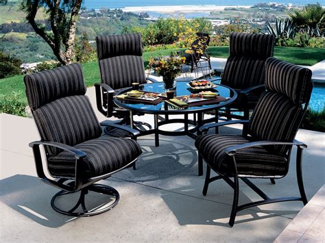 Tropitone Ovation Dining Set Ovcds Luxury Outdoor Furniture