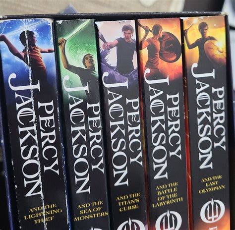 Percy Jackson The Ultimate Collection 5 Books By Rick Riordan