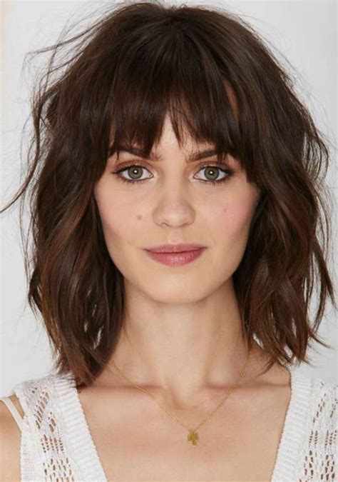 25 Latest Medium Hairstyles With Bangs For Women Hottest Haircuts