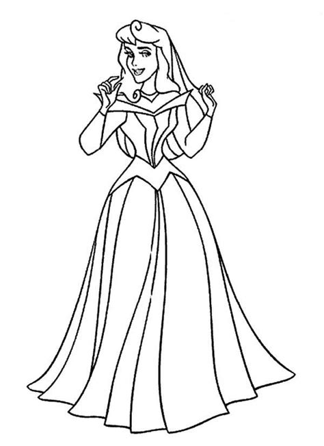 Princess aurora from sleeping beauty. Princess aurora coloring pages to download and print for free