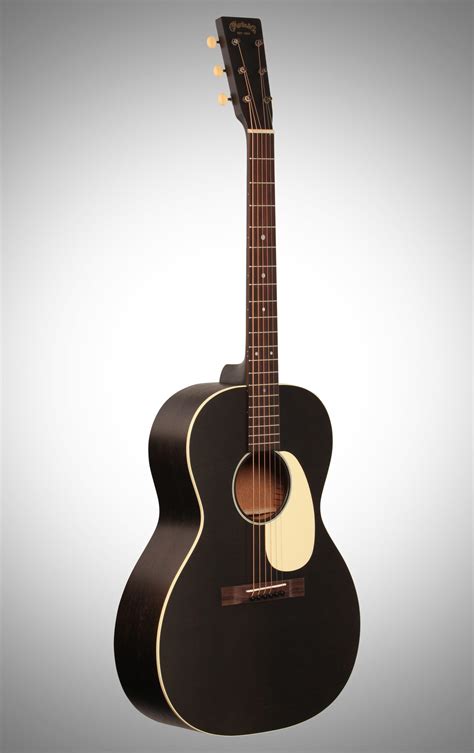 Martin 00l 17 Acoustic Guitar With Case Black Smoke