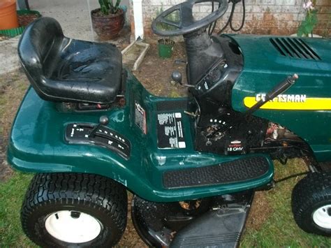 Craftsman Lt1000 42 Inch 18hp Riding Lawn Mower Ronmowers