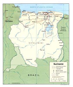 Suriname liegt im norden südamerikas. Suriname - Wikipedia