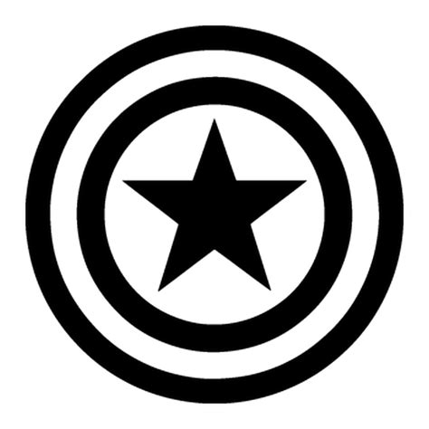 Captain America Logo Printable