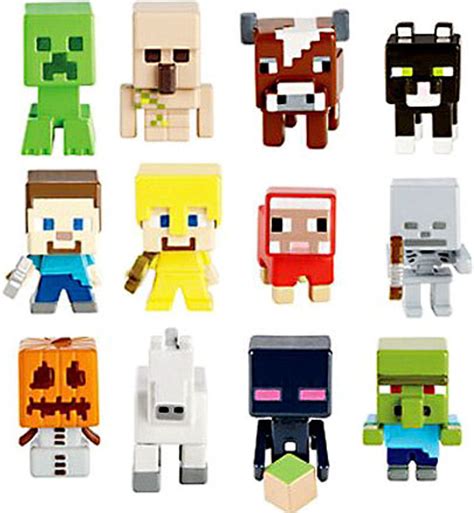 Mattel Minecraft Mini Figures