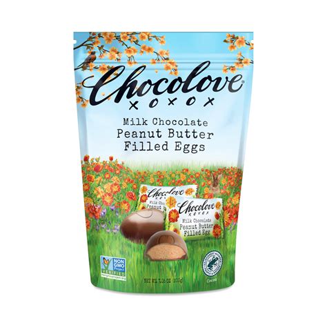 Chocolove Milk Chocolate Filled Eggs Peanut Butter Thrive Market