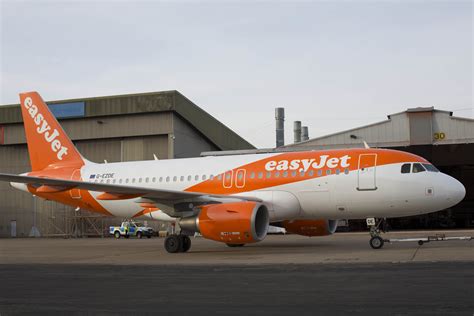Easyjet Unveils Its New Livery Economy Class Beyond