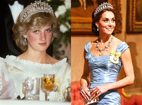 Kate Middleton Wears Princess Dianas Tiara To State Dinner E News
