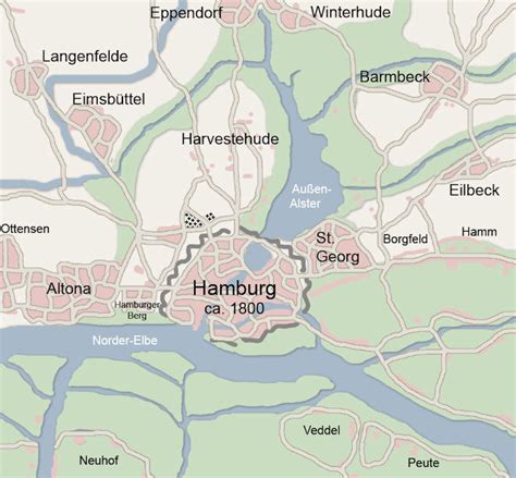 Guide to Bach Tour: Hamburg - Maps