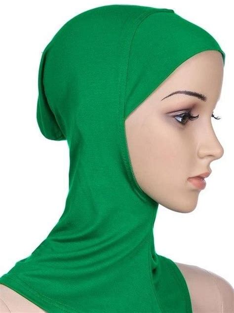 Soft Stretchble Muslim Sport Inner Hijab Caps Islamic Underscarf Hats Crossover Classic Style в