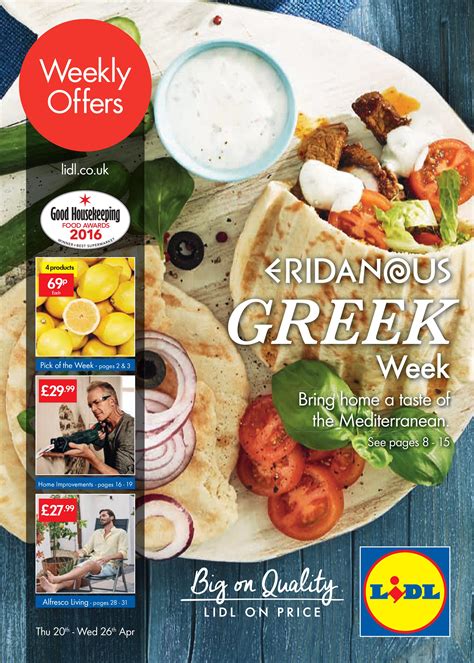 Lidl Offers Leaflet from 20th April-26th April 2017 - Weekly Offers Online