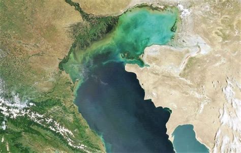 Caspian Sea What Is It Location Characteristics History Economy