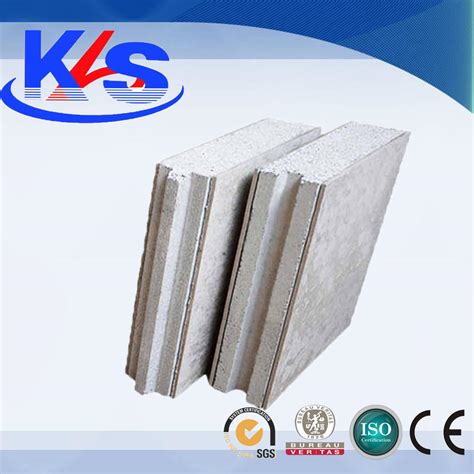 Fiber Cement Expanded Polystyrene Interior Eps Sandwich Wall Panel