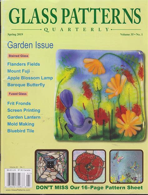 Glass Patterns Quarterly Magazine Spring 2019 Books