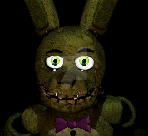 Unwithered Springtrap Unwithered Scraptrap Edit With Minigame Spring