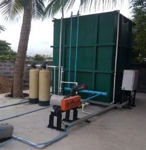 50 Kld Effluent Treatment Plant Residential And Commercial Building At