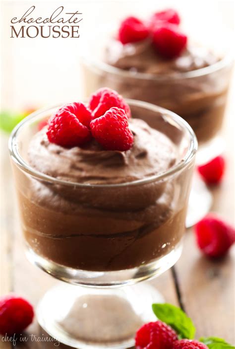 Once you reach stiff gently and gradually fold melted chocolate into whipped aquafaba using a silicone spatula and a gentle folding. Chocolate Mousse - Chef in Training