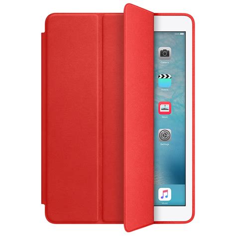 Trifold Smart Case Stand For Apple Ipad Pro 97 Inch Red