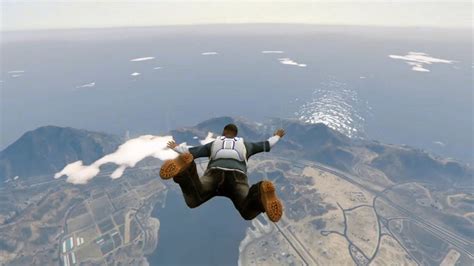 Grand Theft Auto V Parachute Jump 8 The Fall Of The Alamo Youtube