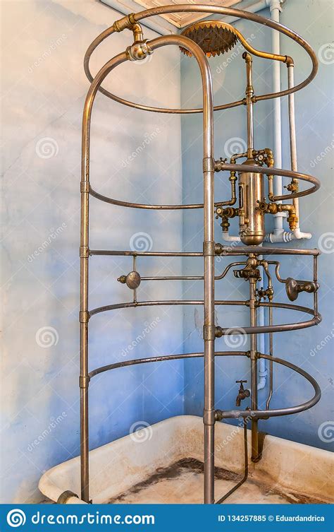 Antique Shower Stock Image Image Of Simple Sprinkle 134257885