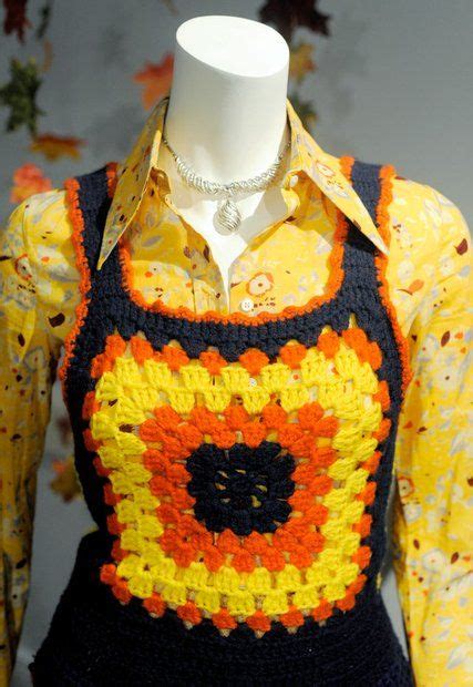 A Hand Crocheted Granny Square Vest From The 1970s I Remember The Teen