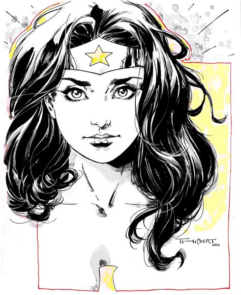 Wonder Woman In Shawn Changs Commissions Comic Art Gallery Room