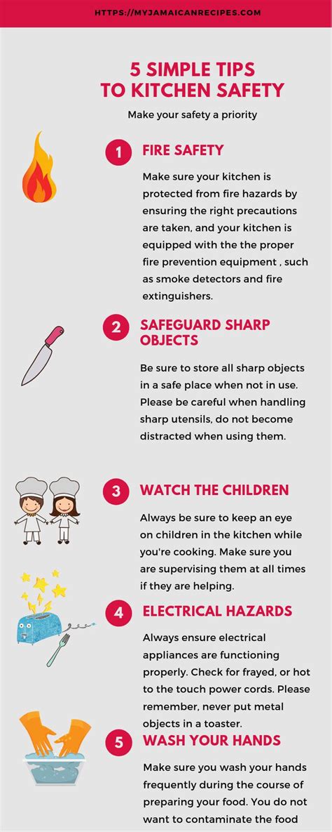 5 Simple Tips To Kitchen Safety Kitchen Safety Kitchen Safety Tips