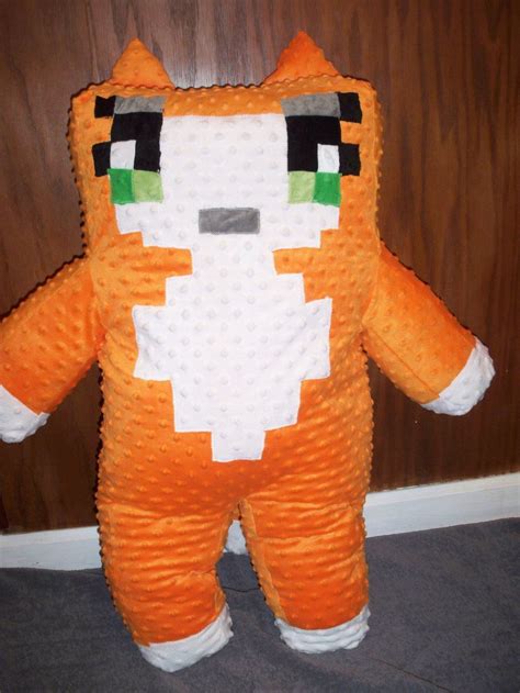 Patterns To Sew Minecraft Mr Stampy Cat Large Plush Stampy Cat By