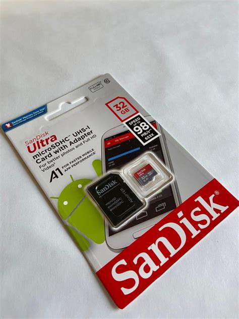 Sandisk Ultra 32 Gb Micro Sdhc Memory Card