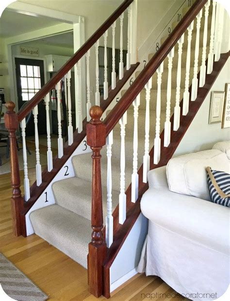 Banister Restyle In Java Gel Stain General Finishes Design Center