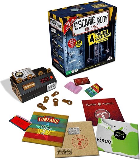 Thrilling Escape Room Kits For Adults Best Escape Room Games Ac
